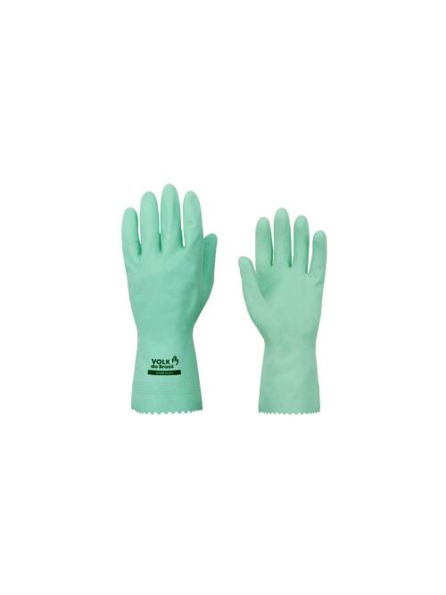 LUVA VERNIZ SILVER VERDE - M VOLK